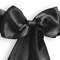 Lann's Linens - Elegant Satin Wedding/Party Chair Cover Sashes/Bows - Ribbon Tie Back Sash